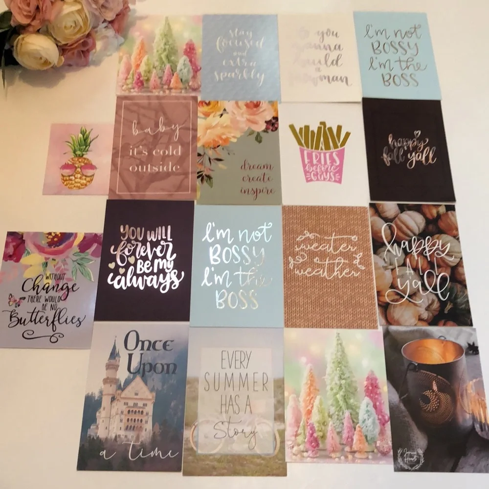 JESSICA HARTS PLANNER CARDS Jessica Hearts paper cards Planning Papers